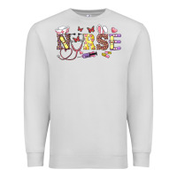 Dove Grey Easter Nurse Premium Sweatshirt - RanaPortraitStore