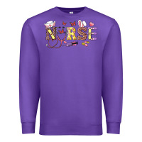 Purple Easter Nurse Premium Sweatshirt - RanaPortraitStore