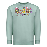 Seafoam Easter Nurse Premium Sweatshirt - RanaPortraitStore