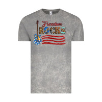 Cloud Rock freedom rocks with guitar Vintage Tee - Artiststas