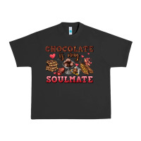 Pigment Black chocolate is my soulmate Urban Heavy Tee - AdoDesignShop