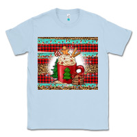 Dusty Blue Christmas coffee Classic Tee - Jasminsmagicworld