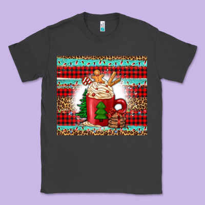 Christmas Coffee Classic Tee Designed By Jasminsmagicworld