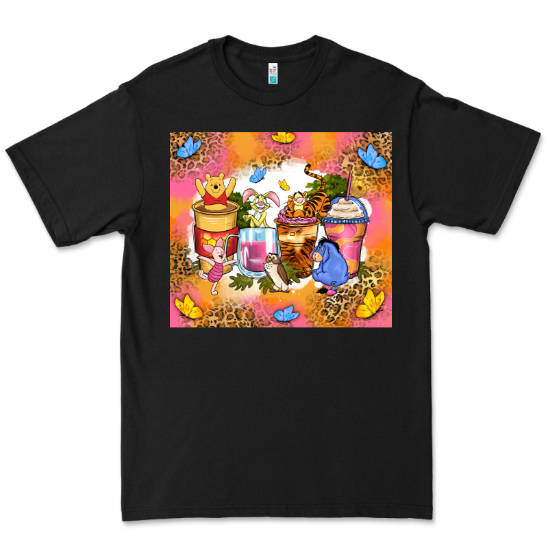 Cartoon Characters Coffee Cups Premium Tee by Zillion Design Studio | Teevron