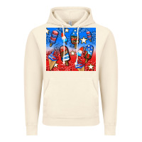 Vintage Artic american popsicle and stars Vintage Hoodie - AdoDesignShop