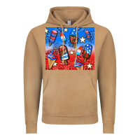 Vintage Camel american popsicle and stars Vintage Hoodie - AdoDesignShop