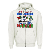 Oatmeal Heather jolliest bunch of postal workers this side of the Zipper Hoodie - MaliasSmallBusiness