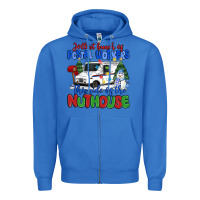 True Royal jolliest bunch of postal workers this side of the Zipper Hoodie - MaliasSmallBusiness