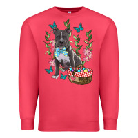 Cardinal Easter Pitbull Premium Sweatshirt - RanaPortraitStore