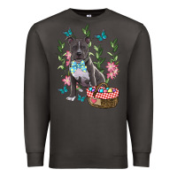 Smoke Easter Pitbull Premium Sweatshirt - RanaPortraitStore