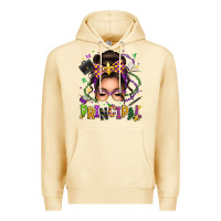 Pina Colada mardi gras principal caucasian messy bun Premium Hoodie - texasbilliewilder