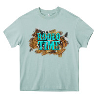 Arona rodeo time  with leopard and cowhide Heavy Core Tee - Artiststas