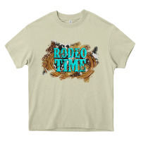 Mossy rodeo time  with leopard and cowhide Heavy Core Tee - Artiststas