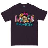 Plum mom life with skull Premium Tee - texasbilliewilder