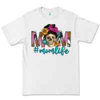 White mom life with skull Premium Tee - texasbilliewilder