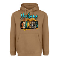 Toasted Coconut yeehaws and hellnaws Heavyweight Hoodie - Jasminsmagicworld
