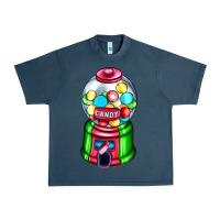 Midnight Navy candy machine Urban Heavy Tee - AdoDesignShop