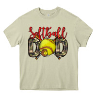 Mossy softball dad Heavy Core Tee - Zillion Design Studio