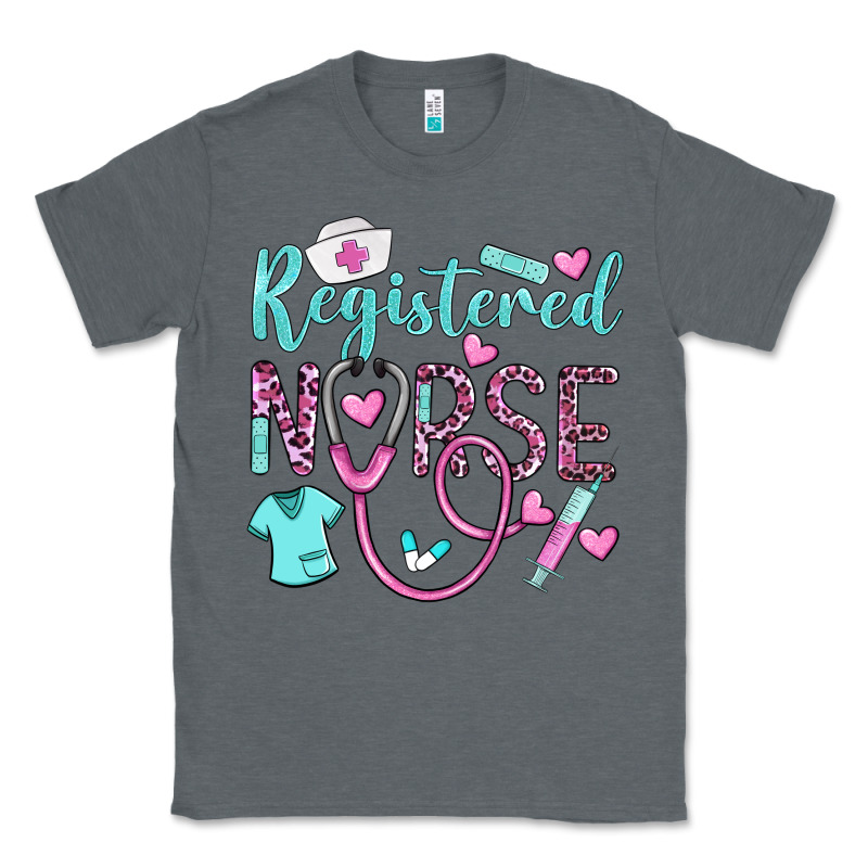Registered Nurse Rn Classic Tee by BarkalooDesign | Teevron