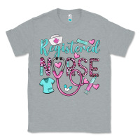 Heather Grey registered nurse rn Classic Tee - BarkalooDesign