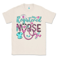 Natural registered nurse rn Classic Tee - BarkalooDesign