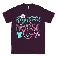 Plum registered nurse rn Classic Tee - BarkalooDesign