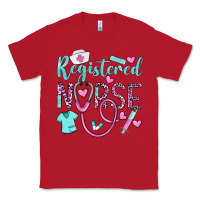 Red registered nurse rn Classic Tee - BarkalooDesign