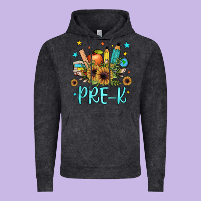 Pre K Vintage Hoodie Designed By Jahusdesignshop