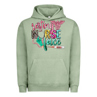 Pigment Oil Green resting nurse face Urban Hoodie - CowGirlArtShop