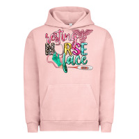 Pigment Salmon resting nurse face Urban Hoodie - CowGirlArtShop