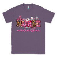 Lavender nurse with valentines day element Classic Tee - AdoDesignShop
