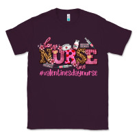Plum nurse with valentines day element Classic Tee - AdoDesignShop