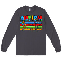 Smoke autism accept understand love different Long Sleeve Tee - JahusDesignShop