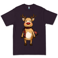 Plum cute reindeer Premium Tee - RanaPortraitStore