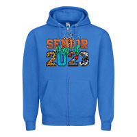 True Royal senior class of 2023 Zipper Hoodie - NancyCooperArtShop