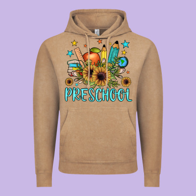 Preschool Vintage Hoodie Designed By Jahusdesignshop