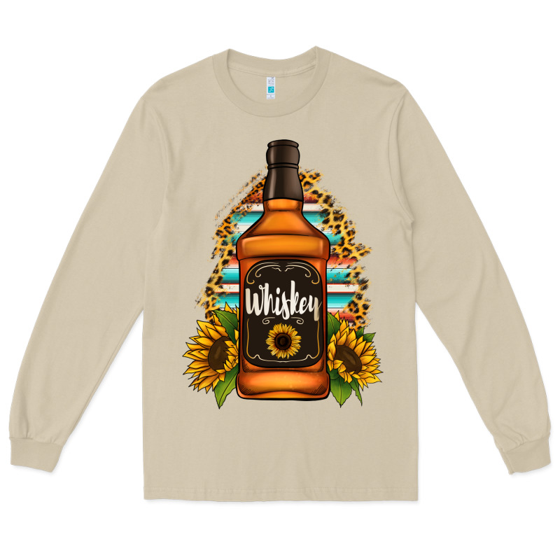 Whiskey Bottle Long Sleeve Tee by Jasminsmagicworld | Teevron
