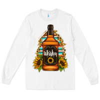 White whiskey bottle Long Sleeve Tee - Jasminsmagicworld