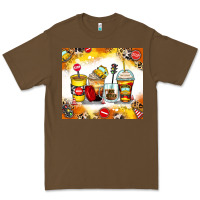 Cacao bus driver coffee cups Premium Tee - Zillion Design Studio