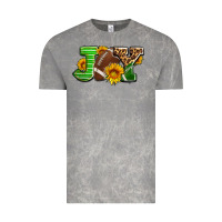 Cloud Rock joy with football ball and sunflower ado Vintage Tee - AdoDesignShop