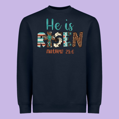 He Is Risen Heavyweight Sweatshirt Designed By Artiststas