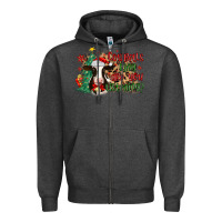 Charcoal Heather cowbells ring are you listening Zipper Hoodie - MaliasSmallBusiness