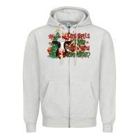 Dove Grey cowbells ring are you listening Zipper Hoodie - MaliasSmallBusiness