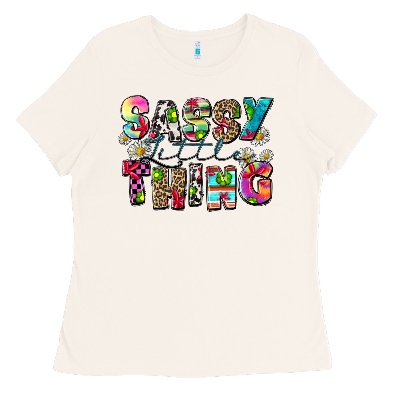 Sassy Little Thing Ladies Tee by Zillion Design Studio | Teevron
