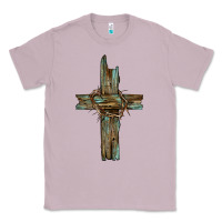 Lilac cross with thorn Classic Tee - BarkalooDesign