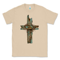 Mushroom cross with thorn Classic Tee - BarkalooDesign