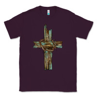 Plum cross with thorn Classic Tee - BarkalooDesign