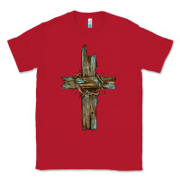 Red cross with thorn Classic Tee - BarkalooDesign