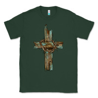Sports Green cross with thorn Classic Tee - BarkalooDesign