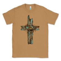 Toasted Coconut cross with thorn Classic Tee - BarkalooDesign